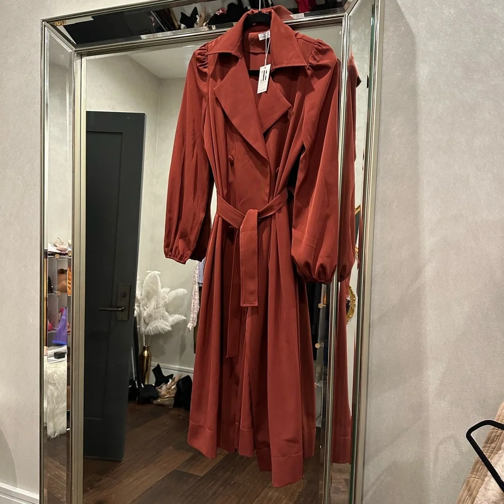 NWT Long fluid jacket